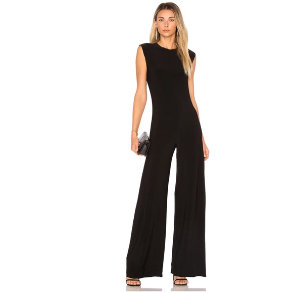 Norma Kamali Pants - NORMA KAMALI  Sleeveless jumpsuit I’m black size small
